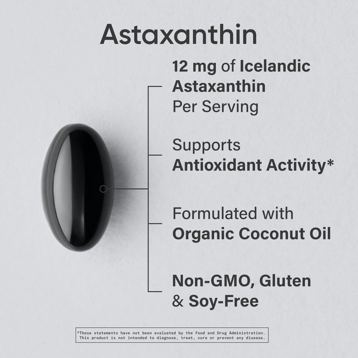 Astaxanthin with Coconut Oil