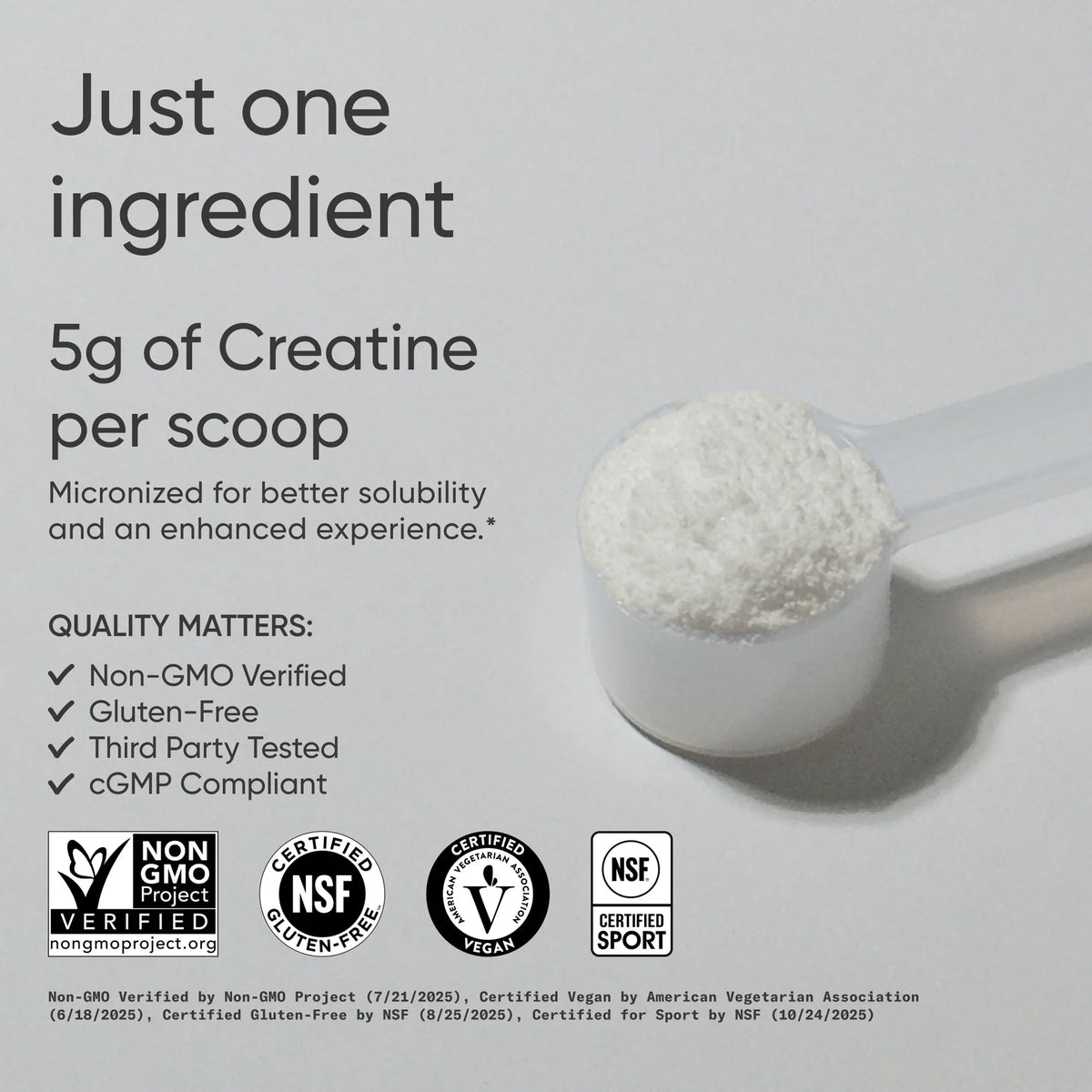 Creapure® Creatine Monohydrate