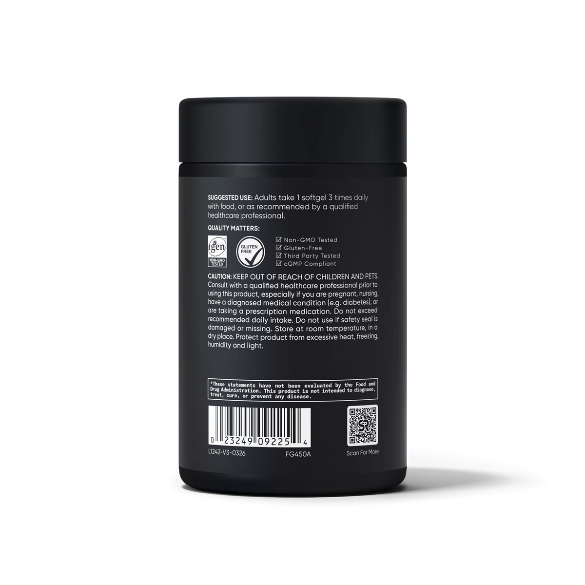 Berberine 500mg (90 softgels)