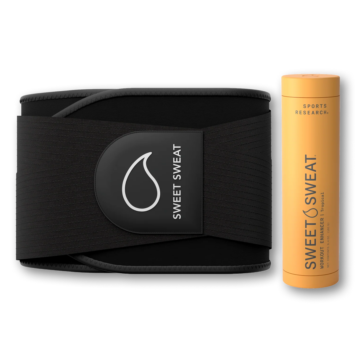 Sweet Sweat® Pro Series Waist Trimmer Bundle with Sweet Sweat® Stick