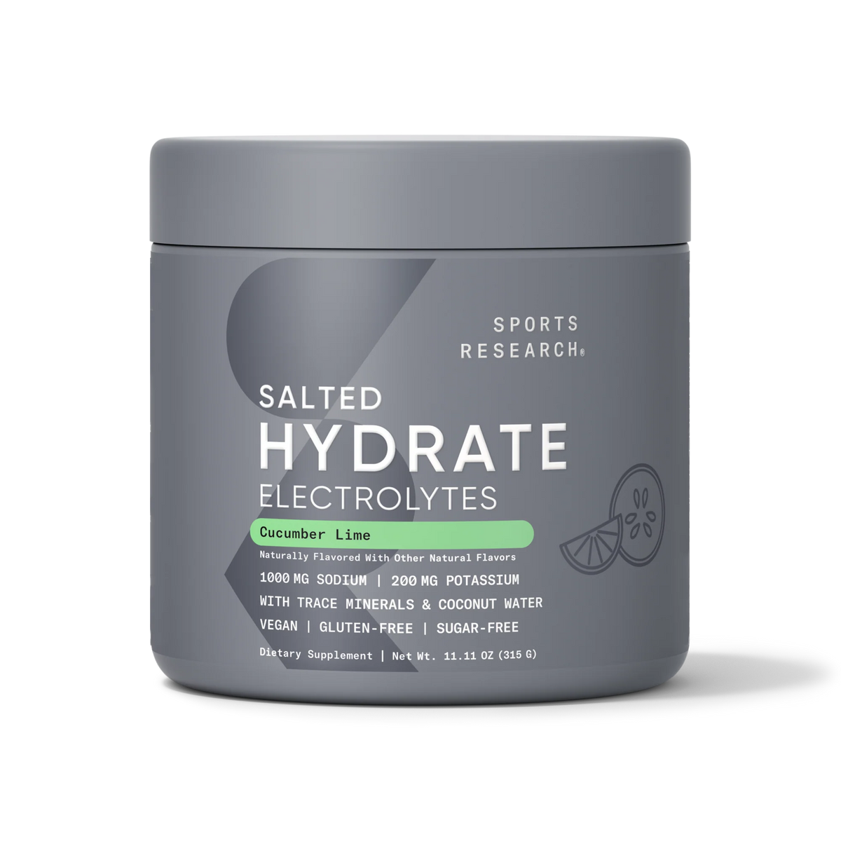 Hydrate Electrolytes Salted Cucumber Lime (45 servings)