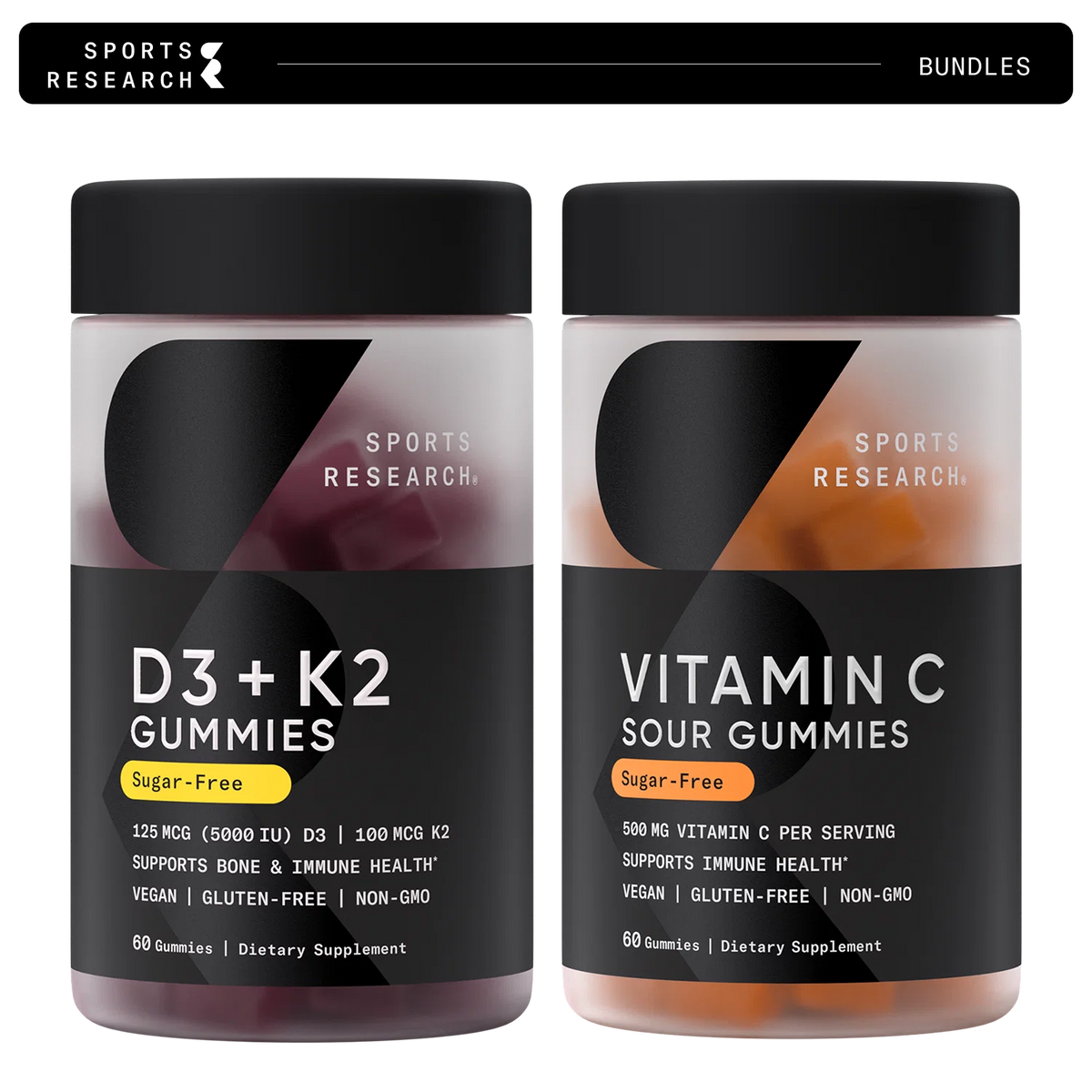 Gummy Vitamin C & D3+K2 System