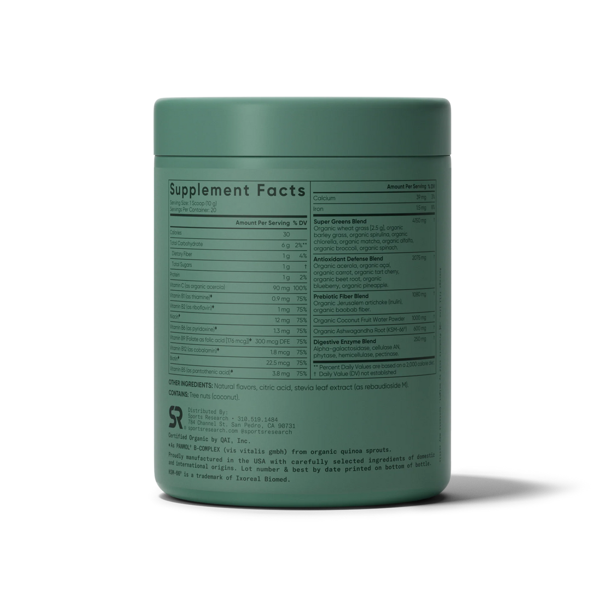 Organic Greens & Colostrum Wellness Bundle