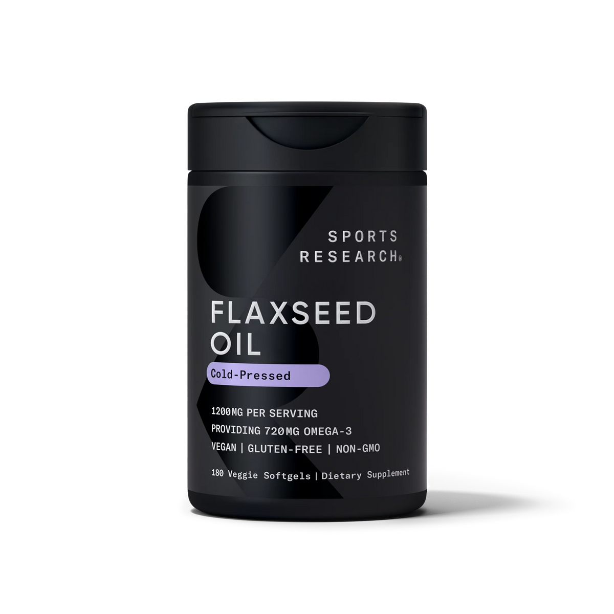 Flaxseed Oil 1200mg (180 veggie softgels)