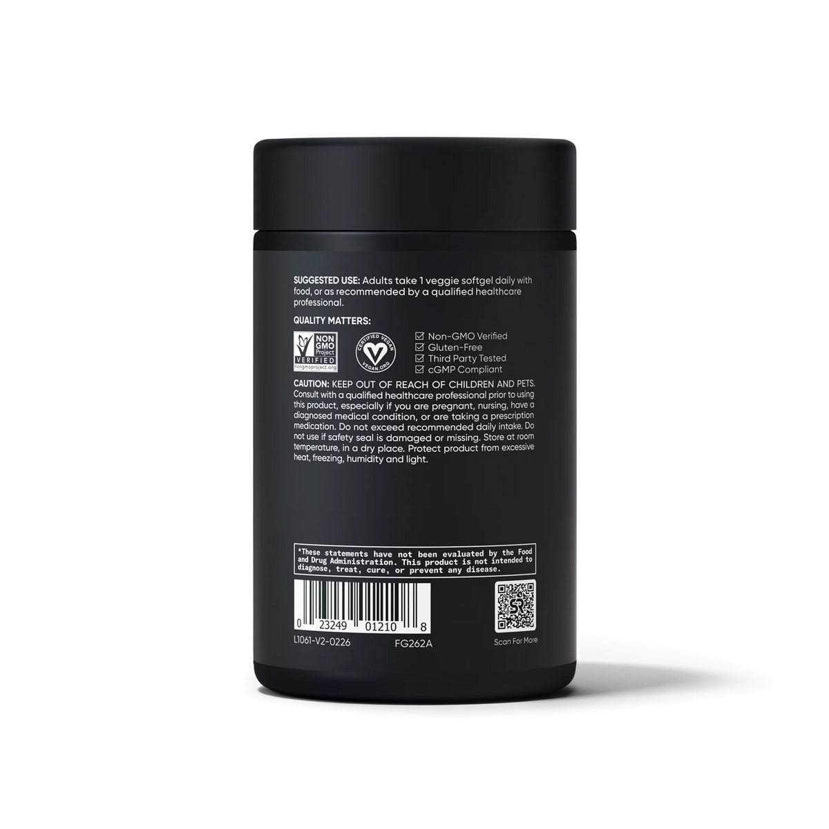 Lutein + Zeaxanthin 20mg (120 veggie softgels)