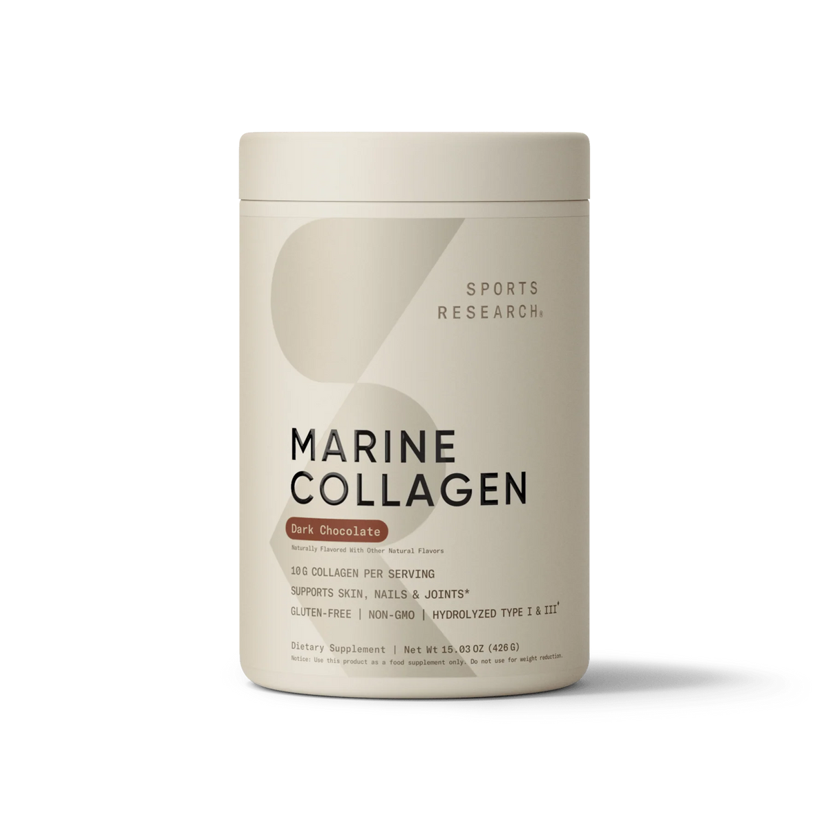 Marine Collagen Peptides Dark Chocolate (30 servings) - 15.3oz