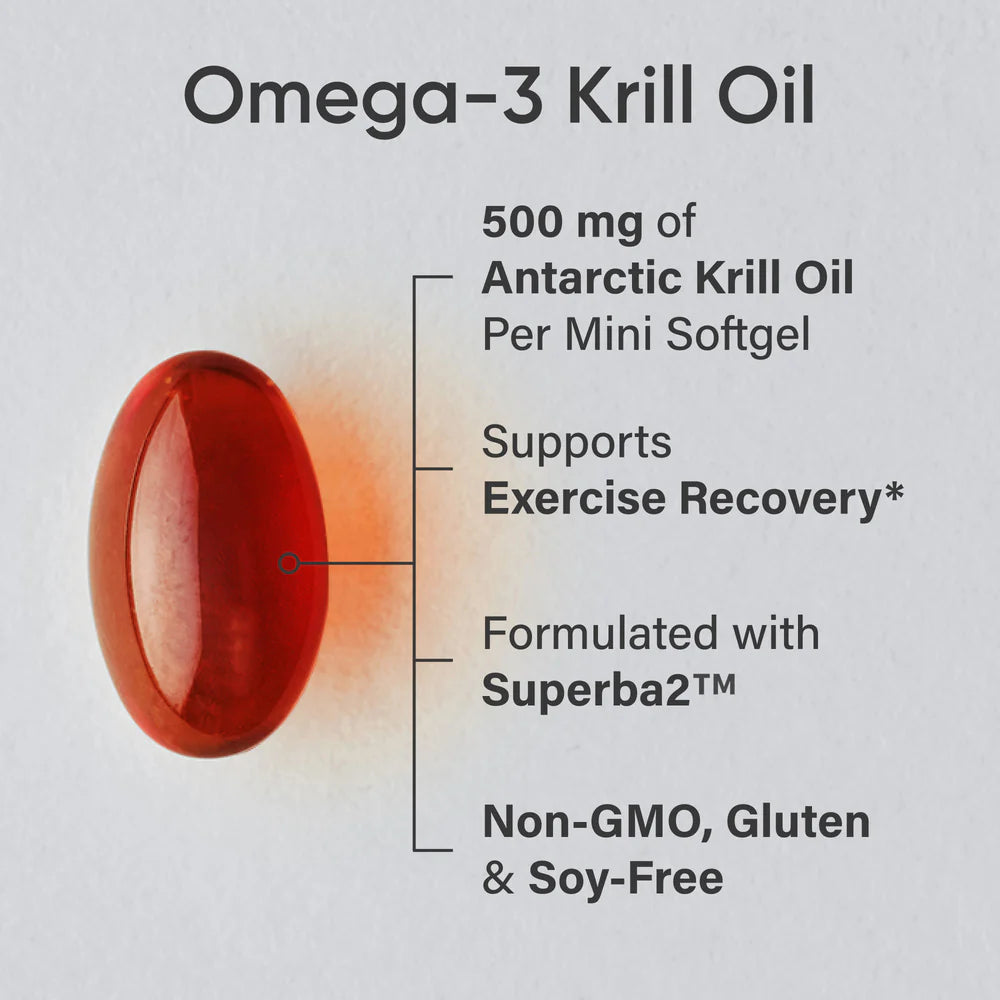 Omega-3 Antarctic Krill Oil Softgels