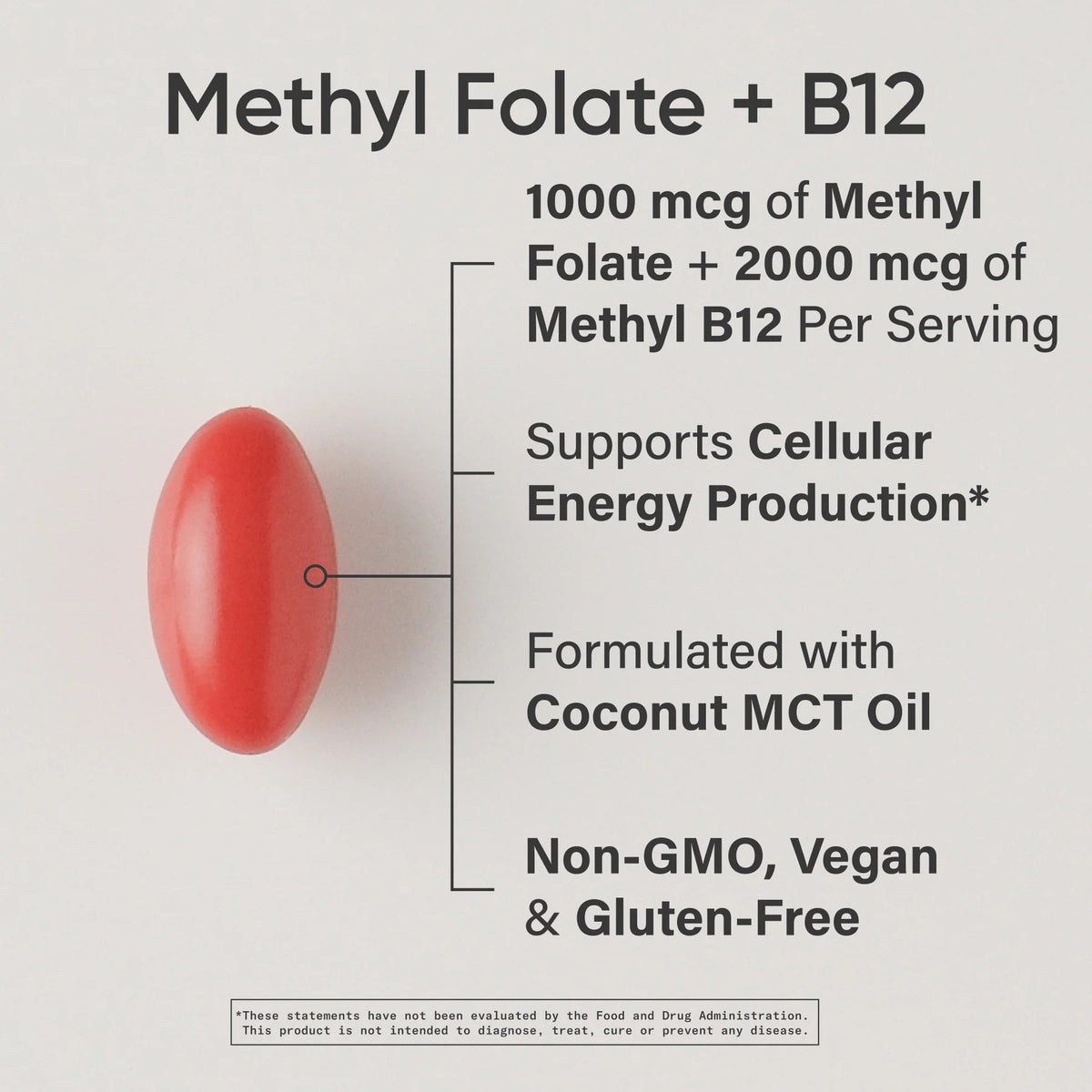 Methyl Folate + B12
