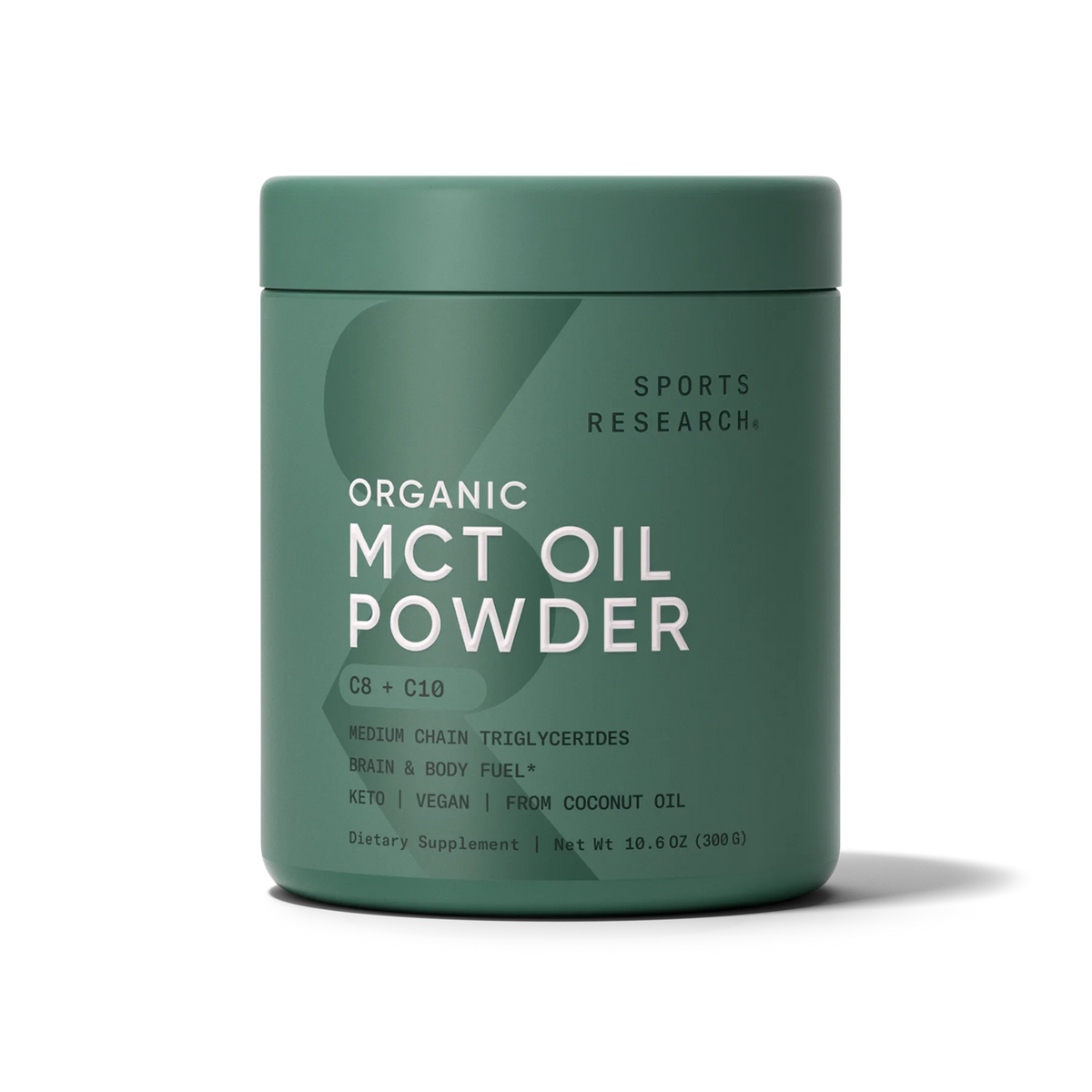 MCT Oil Powder Organic Unflavored (30 servings) - 10.6oz